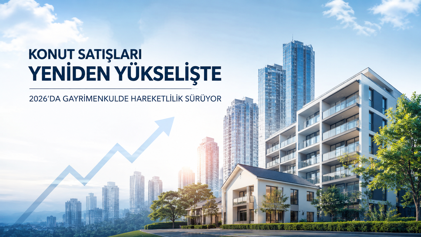 Gayrimenkul Sektöründe Hareketlilik Sürüyor: Konut Satışları 2026’da Yeniden Yükselişte